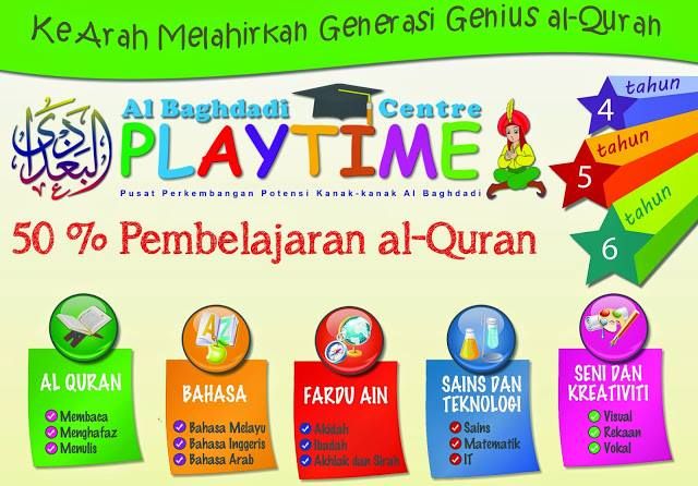 Al Baghdadi Playtime Centre Muar logo