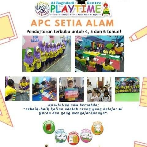 Al Baghdadi Playtime Centre Setia Alam logo